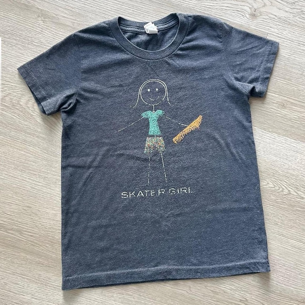 Bella + Canvas Skater Girl Baby Style Tee